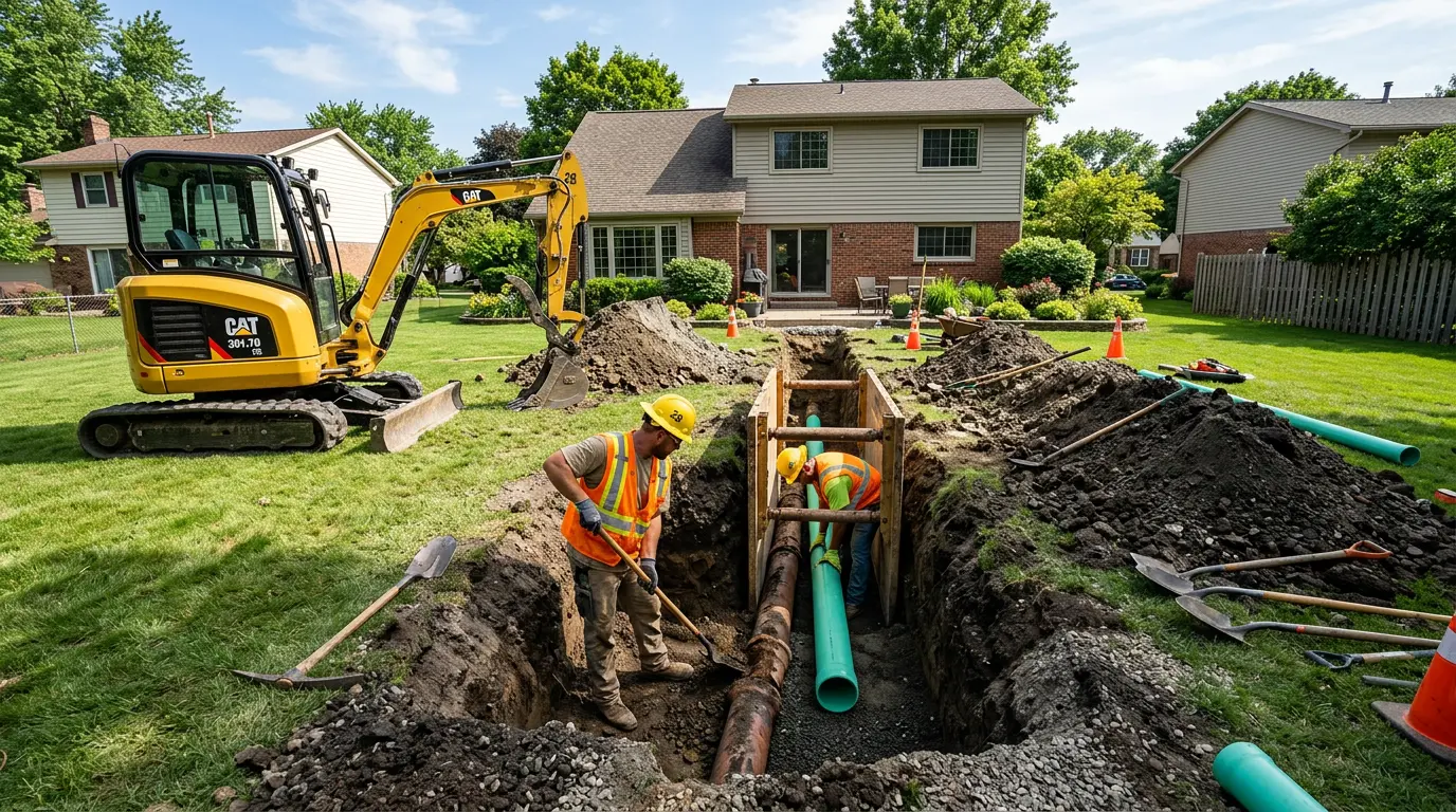 Trenchless Sewer Repair in Peoria, IL